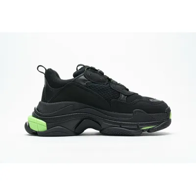 Bstsneaker- Balenciaga Triple S Black Green 544355 W09ON 1045  02