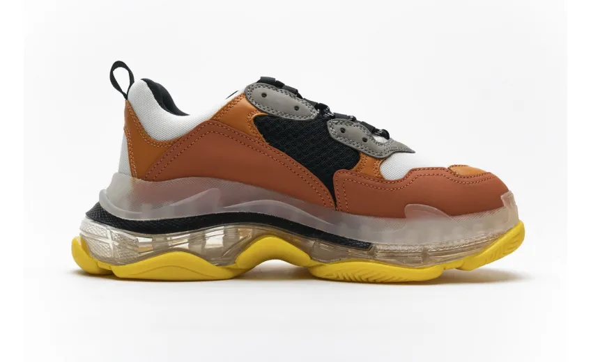 Bstsneaker- Balenciaga Triple S Black Orange 541624 W09E1 1766 