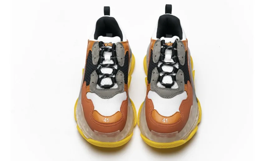 Bstsneaker- Balenciaga Triple S Black Orange 541624 W09E1 1766 