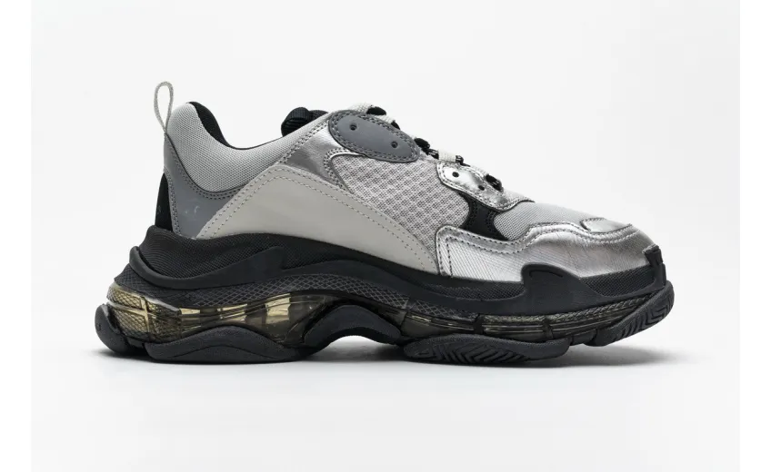 Bstsneaker- Balenciaga Triple S Black Silver 541624 W09E1 7320 