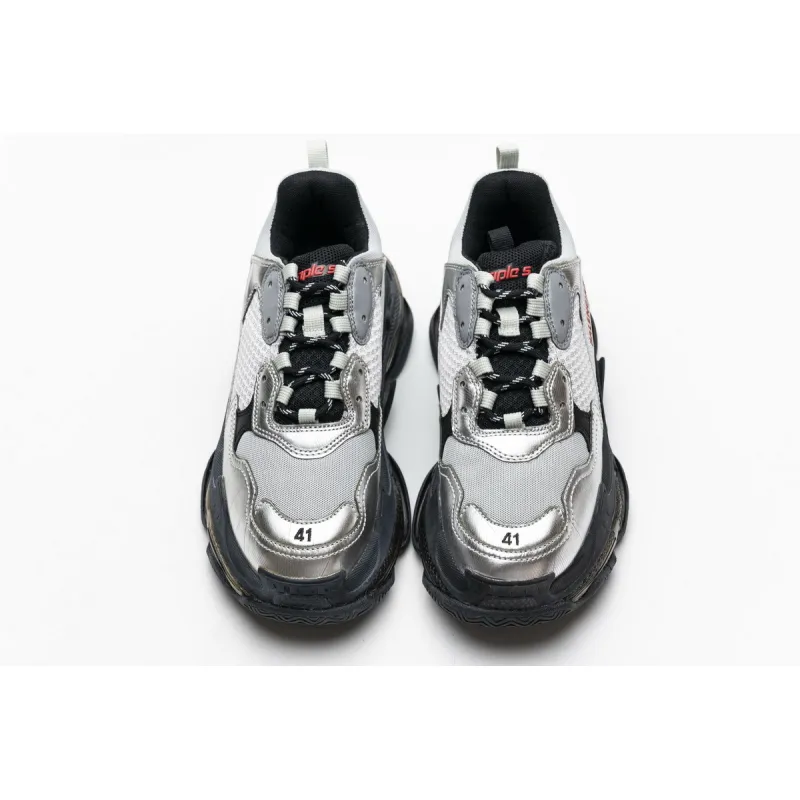 Bstsneaker- Balenciaga Triple S Black Silver 541624 W09E1 7320 