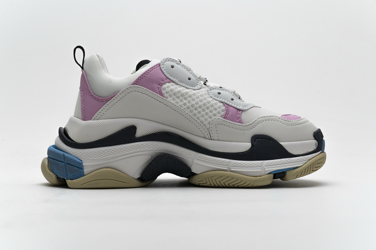 Bstsneaker- Balenciaga Triple S Blue Pink 541624 W06E2 7352 