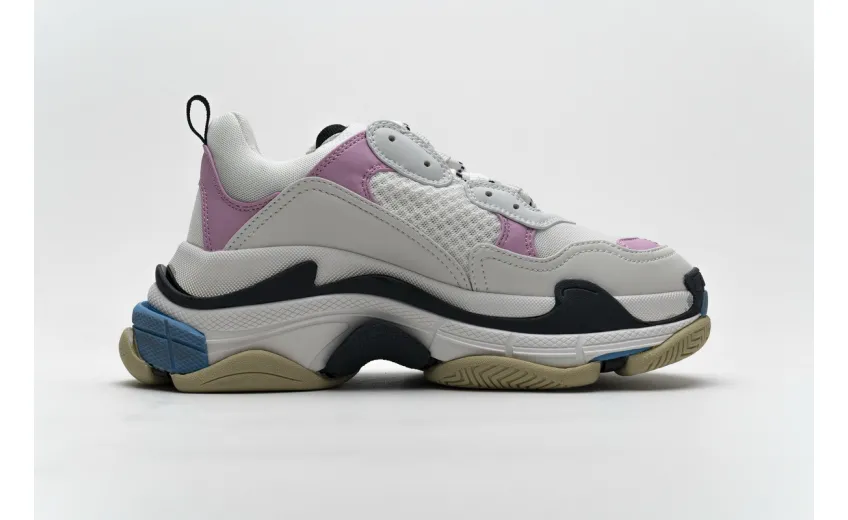 Bstsneaker- Balenciaga Triple S Blue Pink 541624 W06E2 7352 