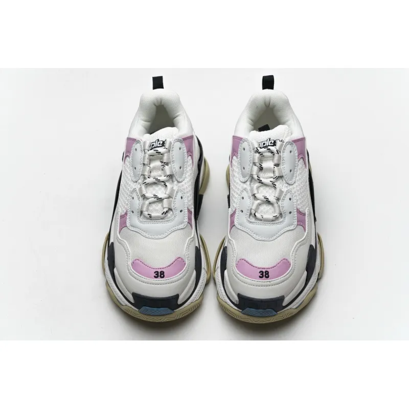 Bstsneaker- Balenciaga Triple S Blue Pink 541624 W06E2 7352 