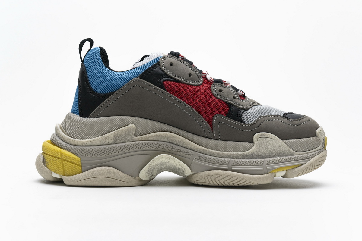 Bstsneaker- Balenciaga Triple S Blue Red 483513 W06E3 4365 