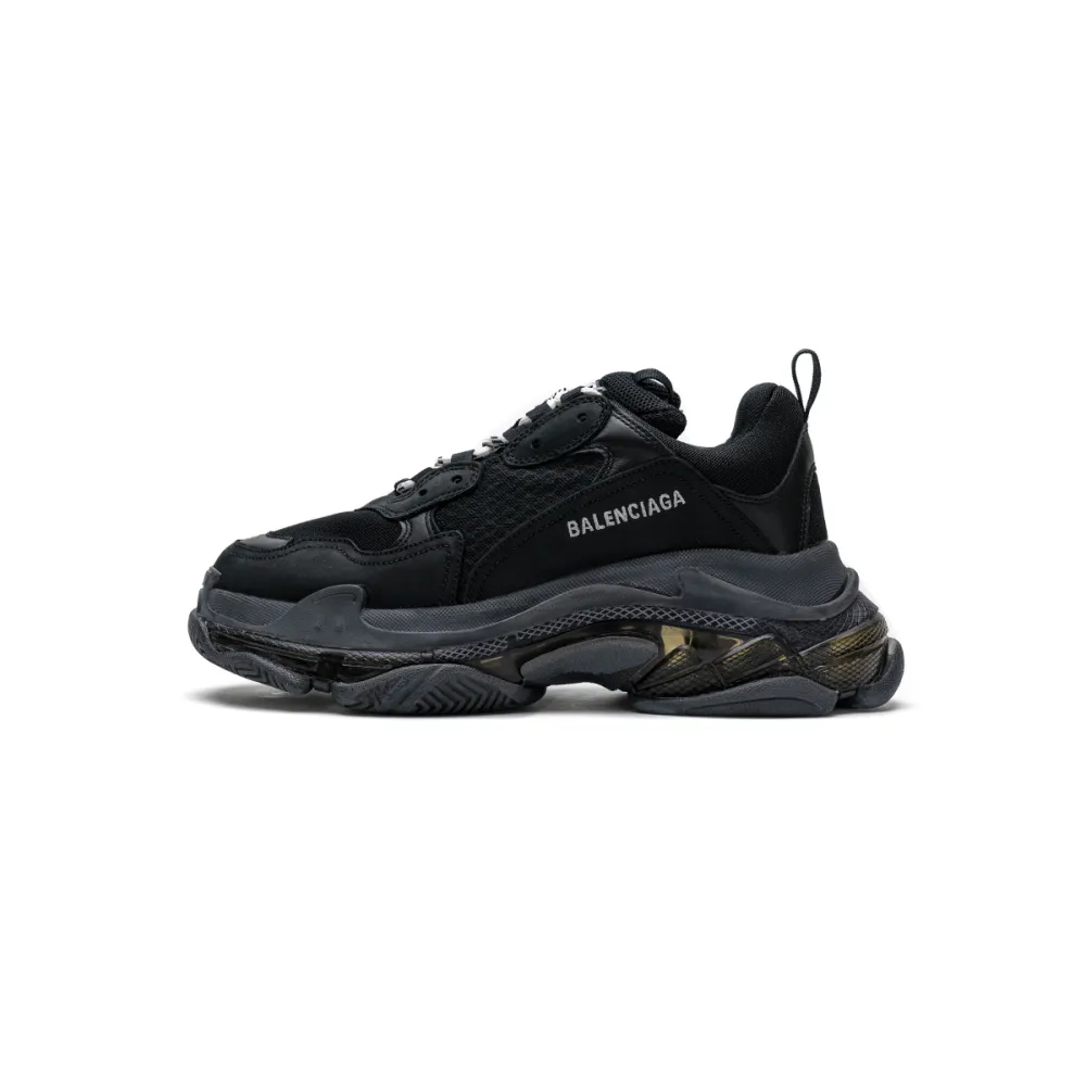Bstsneaker- Balenciaga Triple S Clear Sole Black 541624 W09O1 1000 