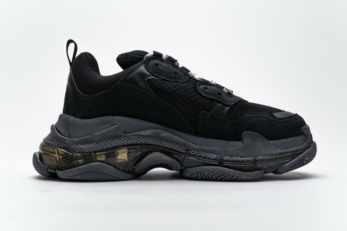 Bstsneaker- Balenciaga Triple S Clear Sole Black 541624 W09O1 1000 