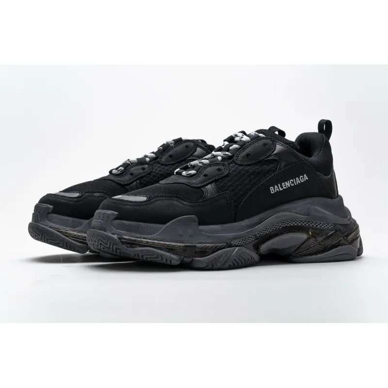 Bstsneaker- Balenciaga Triple S Clear Sole Black 541624 W09O1 1000 