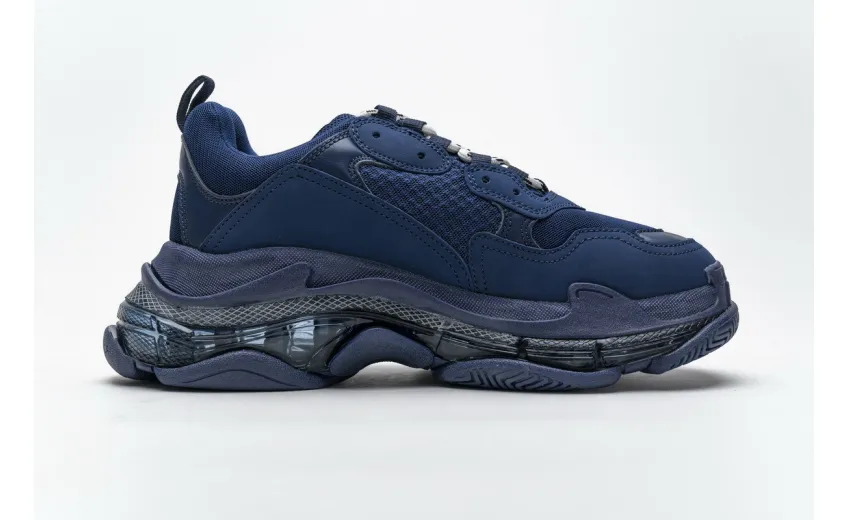 Bstsneaker- Balenciaga Triple S Dark Blue 541624 W09O1 4107 