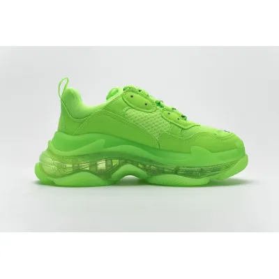 Bstsneaker- Balenciaga Triple S Fluorescent Green 544351 W09O1 3802  02