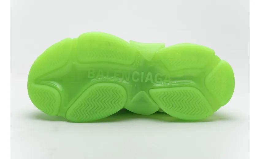 Bstsneaker- Balenciaga Triple S Fluorescent Green 544351 W09O1 3802 