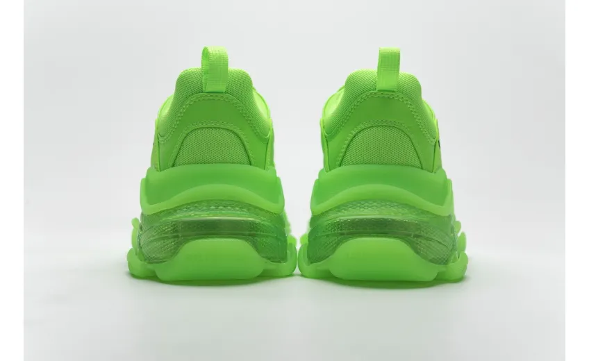 Bstsneaker- Balenciaga Triple S Fluorescent Green 544351 W09O1 3802 