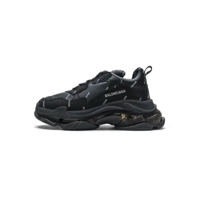 Bstsneaker- Balenciaga Triple S Letter Black 524039 W06E2 2020  01
