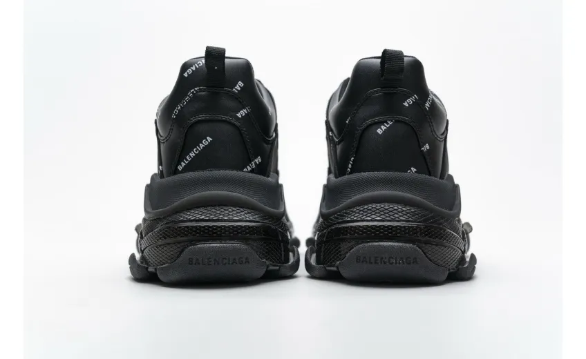 Bstsneaker- Balenciaga Triple S Letter Black 524039 W06E2 2020 