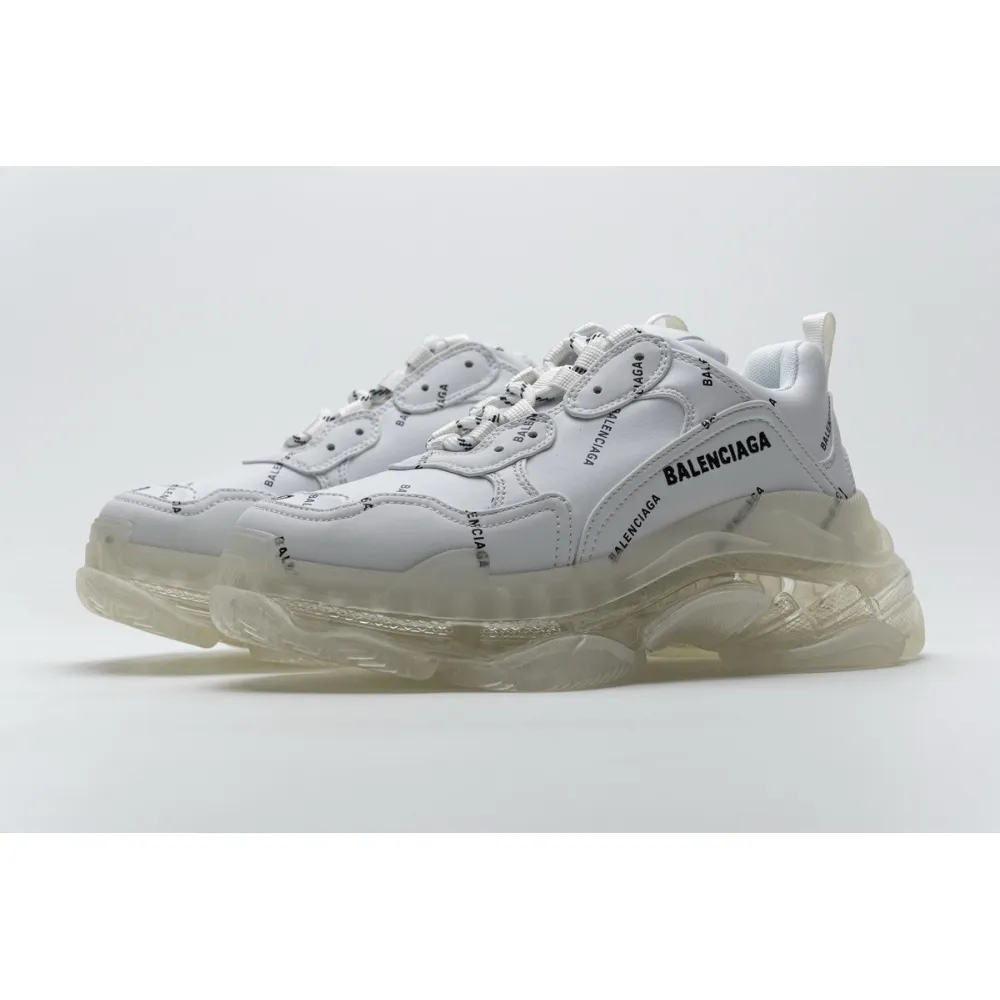 Bstsneaker- Balenciaga Triple S Letter White 524039 W09E1 2021 
