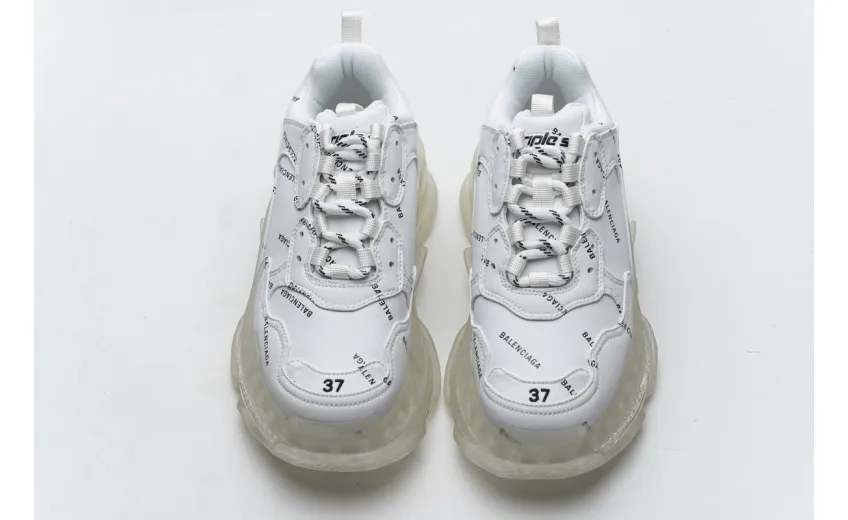 Bstsneaker- Balenciaga Triple S Letter White 524039 W09E1 2021 