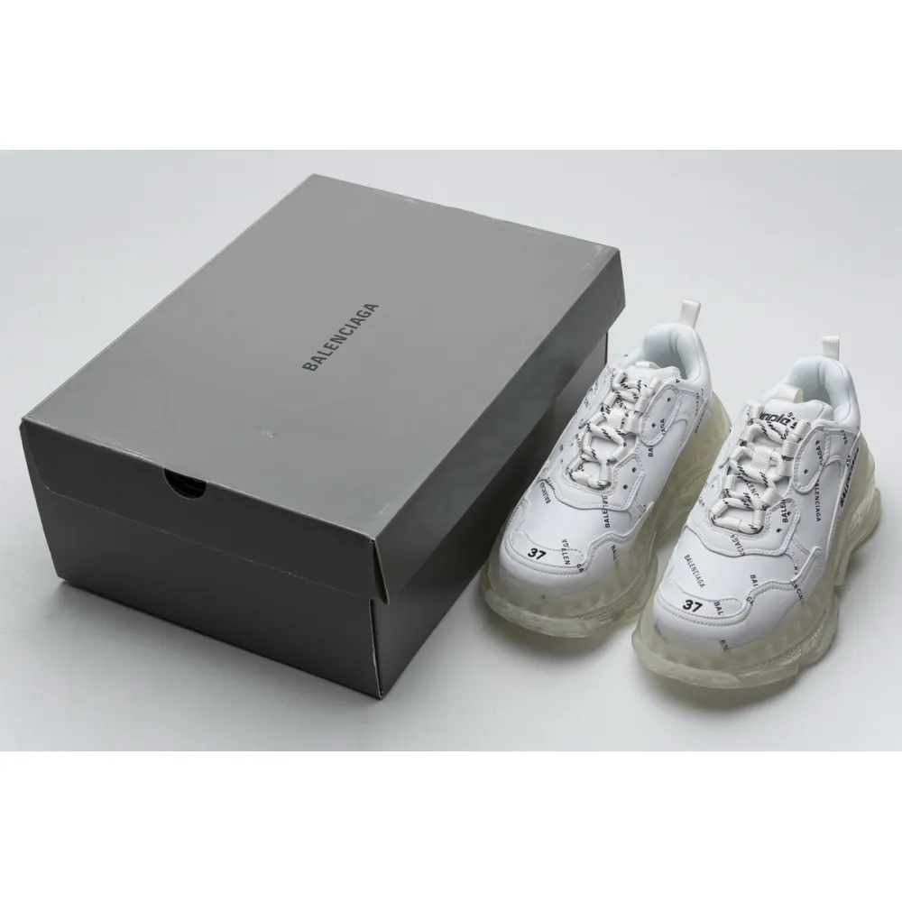 Bstsneaker- Balenciaga Triple S Letter White 524039 W09E1 2021 