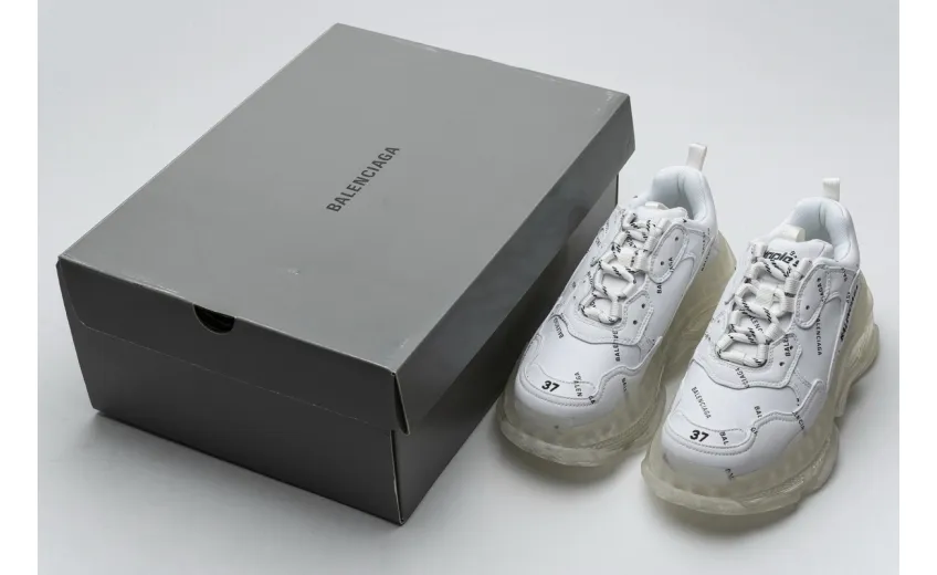 Bstsneaker- Balenciaga Triple S Letter White 524039 W09E1 2021 