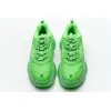 Bstsneaker- Balenciaga Triple S Neon Green Clear Sole (W) 544351 W09OL 3801 