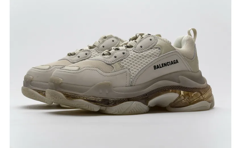 Bstsneaker- Balenciaga Triple S Oatmeal 544351 W09O1 9005 