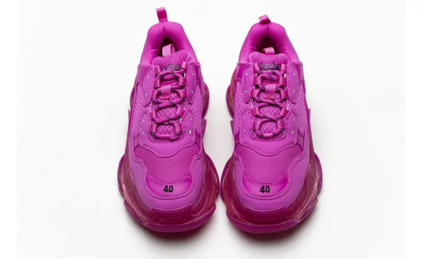 Bstsneaker- Balenciaga Triple S Plum Red 541624 W2FG1 5059 
