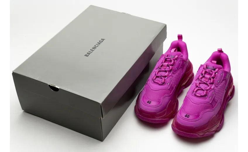 Bstsneaker- Balenciaga Triple S Plum Red 541624 W2FG1 5059 