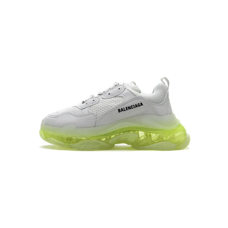 Bstsneaker- Balenciaga Triple S White Green 544351 W09E1 1331 