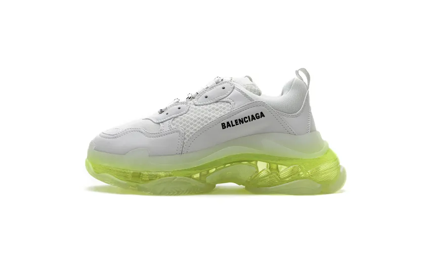 Bstsneaker- Balenciaga Triple S White Green 544351 W09E1 1331 