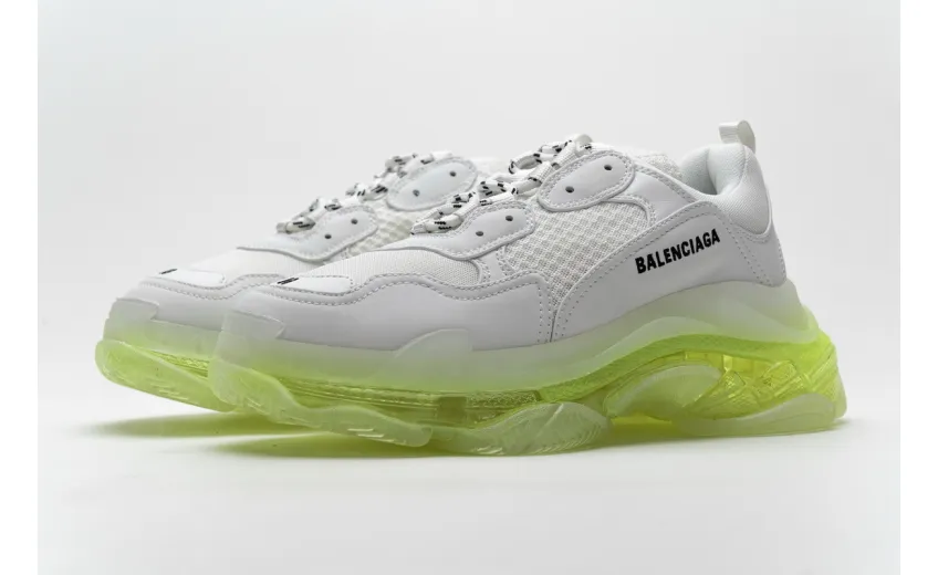 Bstsneaker- Balenciaga Triple S White Green 544351 W09E1 1331 