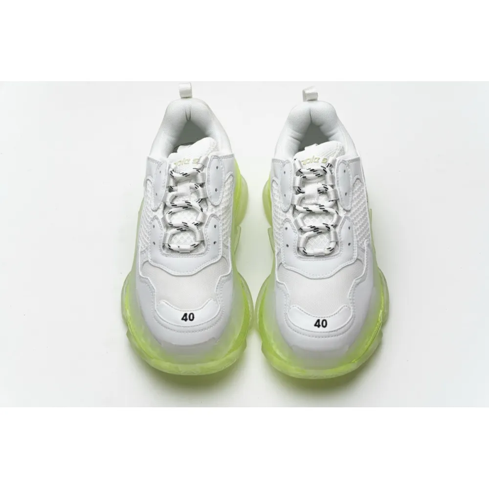 Bstsneaker- Balenciaga Triple S White Green 544351 W09E1 1331 