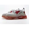 Bstsneaker- Balenciaga Triple S White Red 544351 W09E1 4552 