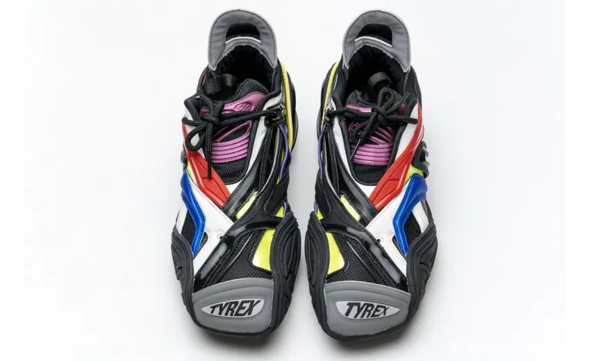 Bstsneaker- Balenciaga Tyrex 5.0 Sneaker Black Blue Red 