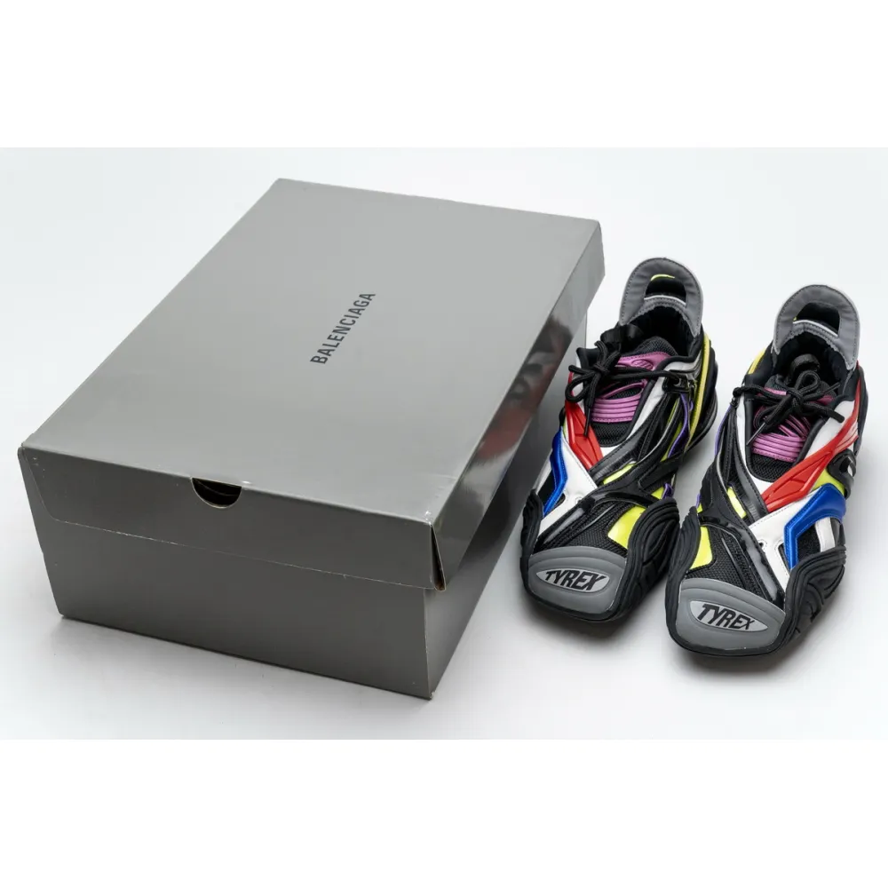 Bstsneaker- Balenciaga Tyrex 5.0 Sneaker Black Blue Red 