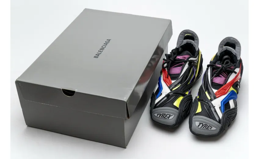 Bstsneaker- Balenciaga Tyrex 5.0 Sneaker Black Blue Red 