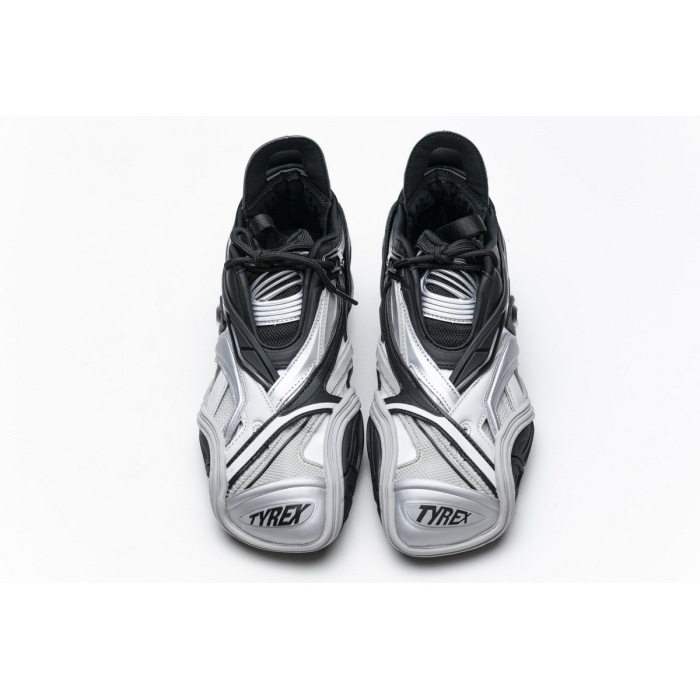  Balenciaga Tyrex 5.0 Sneaker Black Silver 
