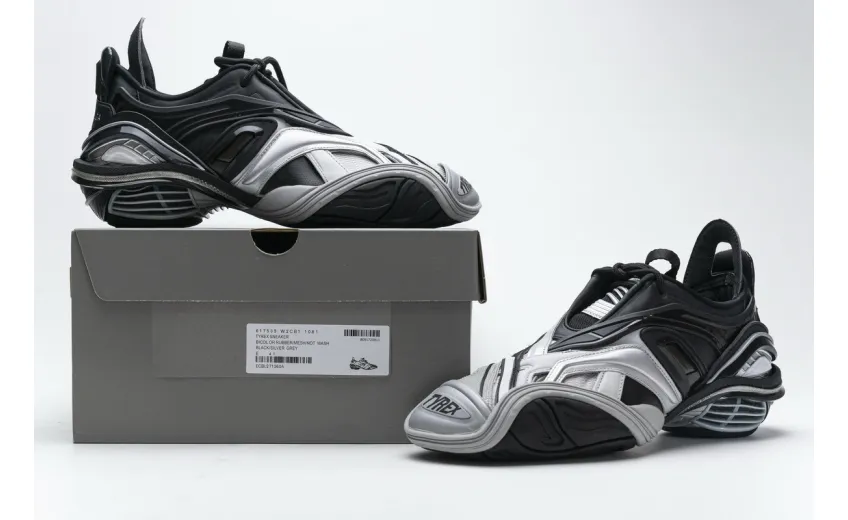 Bstsneaker- Balenciaga Tyrex 5.0 Sneaker Black Silver 