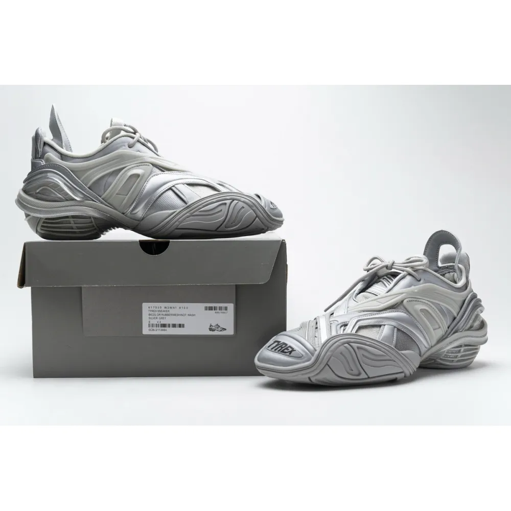 Bstsneaker- Balenciaga Tyrex 5.0 Sneaker Silver 