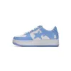 Bstsneaker-Top Quality Bapesta A Bathing Ape Bape Sta Low White Blue 1M70-191-001