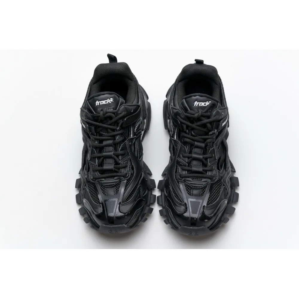 Bstsneaker- Blenciaga Track 2 Sneaker Black 570391 W2GN1 1000 