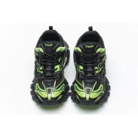  Blenciaga Track 2 Sneaker Black Green 568615 W2GN1 1012 