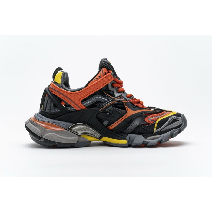  Blenciaga Track 2 Sneaker Black Orange 568614 W2GN8 2008 