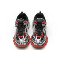  Blenciaga Track 2 Sneaker Grey Red 570391 W2GN3 1003 