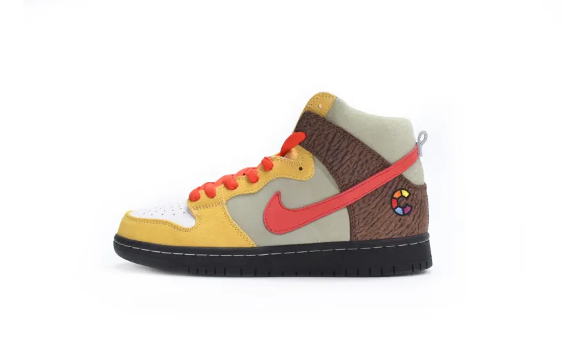 Bstsneaker- Color Skates x Nike SB Dunk High Kebab and Destroy DH0957-100 