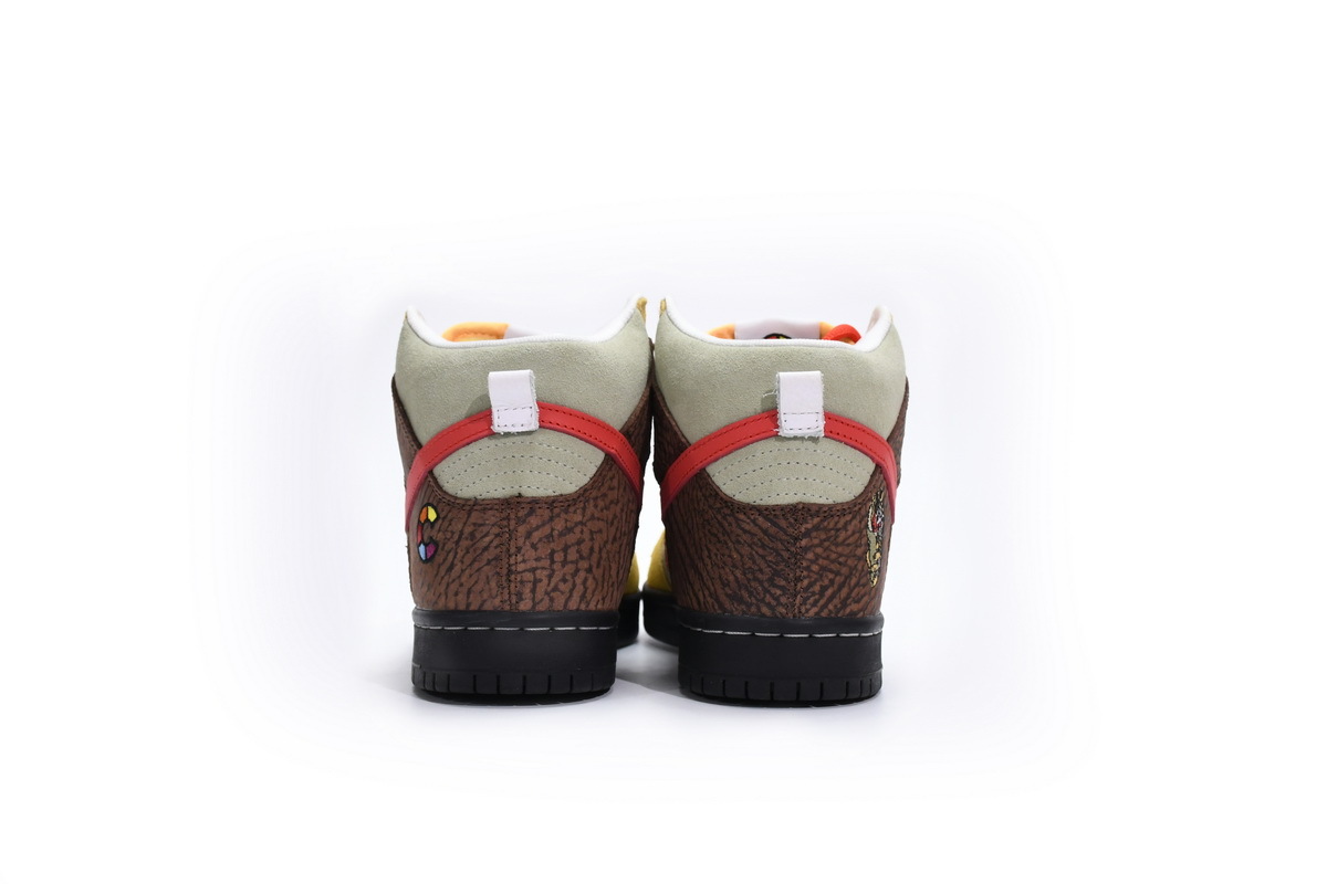 Bstsneaker- Color Skates x Nike SB Dunk High Kebab and Destroy DH0957-100 