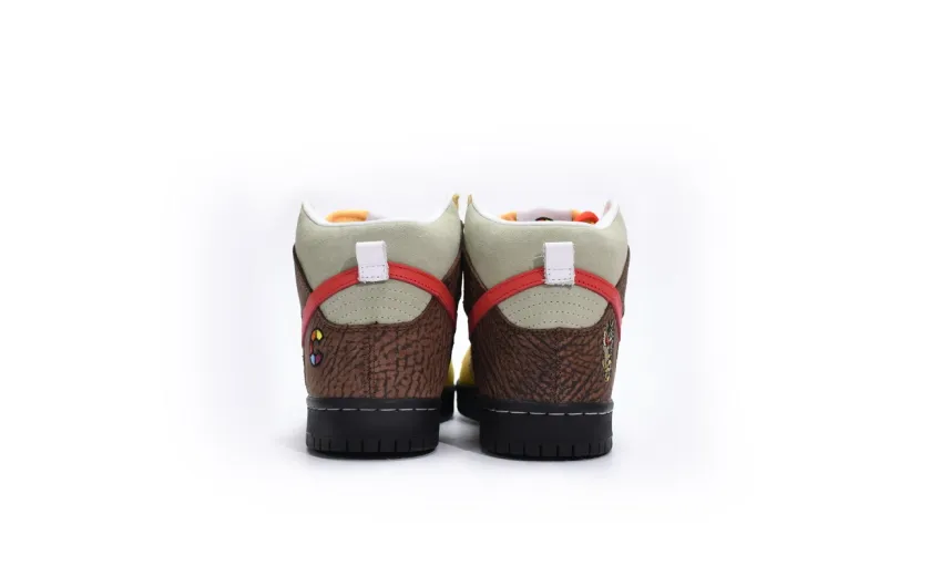 Bstsneaker- Color Skates x Nike SB Dunk High Kebab and Destroy DH0957-100 
