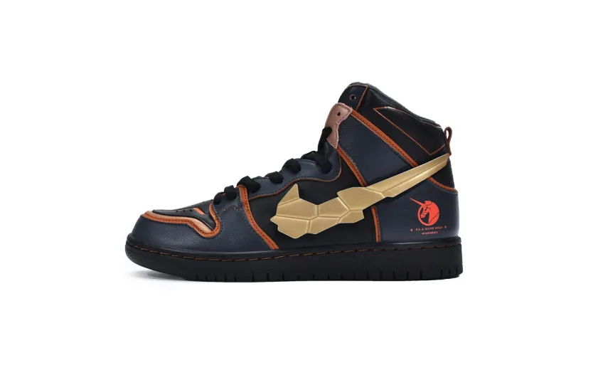  Gundam x Nike SB Dunk High &quot;Banshee&quot; DH7717-400 