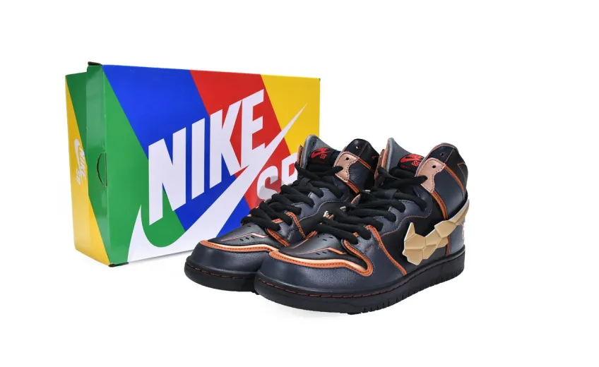 Gundam x Nike SB Dunk High &quot;Banshee&quot; DH7717-400 