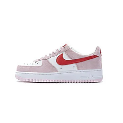  Nike Air Force 1 07 QS Valentine&#39;s Day Love Letter DD3384-600   01
