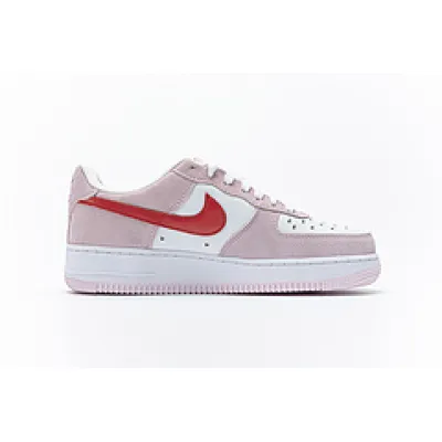 Nike Air Force 1 07 QS Valentine&#39;s Day Love Letter DD3384-600   02