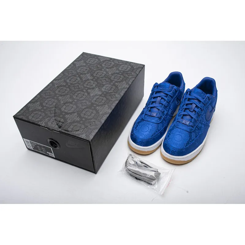  Nike Air Force 1 Low CLOT Blue Silk CJ5290-400  